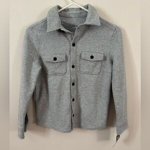 Art Class Girls Shacket Style Top Size Medium 8 NWT Color Grey